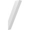 Ekena Millwork 3 1/2-in. W x 12-in. D x 24-in. H Traditional Architectural Grade PVC Knee Brace BRCP035X12X24TRA - alternate 1